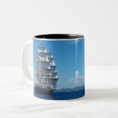 Tasse 2 Couleurs Bateau (Devant gauche)