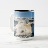 Tasse 2 Couleurs bateau (Devant gauche)