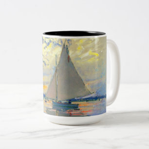 Tasse 2 Couleurs Bateau Monet au Petit-Gennevilliers