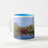 Tasse 2 Couleurs Bateaux à canaux (Devant gauche)