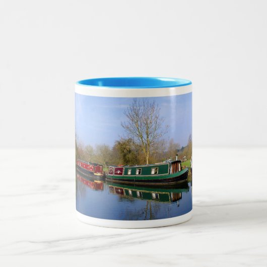 Tasse 2 Couleurs Bateaux à canaux (Centre)