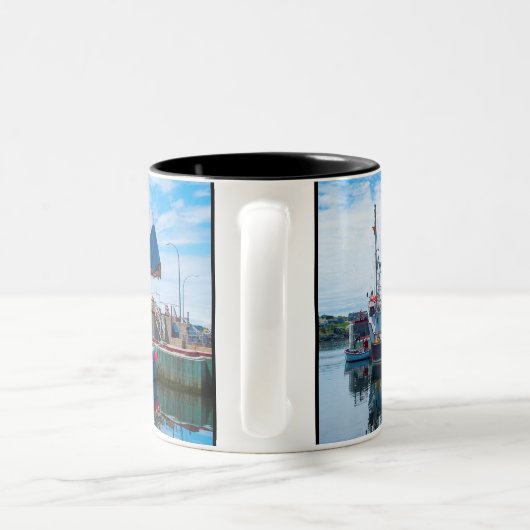 Tasse 2 Couleurs Bateaux de la côte Est (Poignée)
