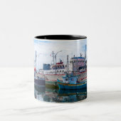 Tasse 2 Couleurs Bateaux de la côte Est (Centre)