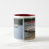 Tasse 2 Couleurs Bateaux de ponton (Centre)