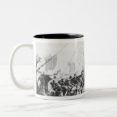Tasse 2 Couleurs Bateaux de Viking (Gauche)