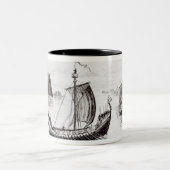 Tasse 2 Couleurs Bateaux de Viking (Centre)