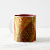 Tasse 2 Couleurs Batik indonésien (Devant gauche)