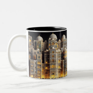 Tasse 2 Couleurs Bâtiment artistique