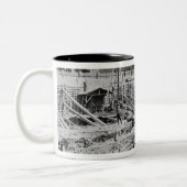 Tasse 2 Couleurs Bâtiment du l'Hôtel-Dieu, Paris, c.1866 (Gauche)