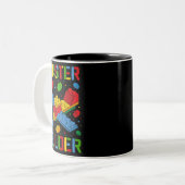 Tasse 2 Couleurs Bâtiment Master Builder pour enfants Blocs Constru (Devant gauche)