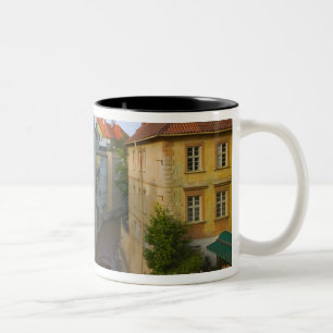 Tasse 2 Couleurs Bâtiments historiques avec canal, Prague, Républiq