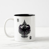 Tasse 2 Couleurs Batman Ace of Spaces Crest gothique (Gauche)