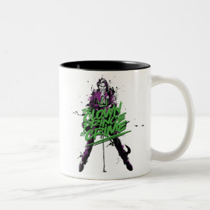 Tasse 2 Couleurs Batman Joker Clown Prince of Crime Ink Art