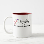 Tasse 2 Couleurs Battement de coeur (Gauche)