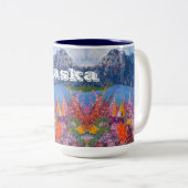 Tasse 2 Couleurs Batterie de café Alaska 15oz (Devant droit)