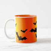 Tasse 2 Couleurs Battes de Halloween (Gauche)