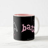 Tasse 2 Couleurs Batty rose (Devant droit)
