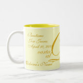 Tasse 2 Couleurs "Bautismo", communion, la Tasse-Costomize de la (Gauche)