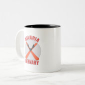 Tasse 2 Couleurs Bavière, Allemagne (Devant gauche)