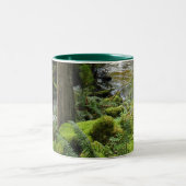 Tasse 2 Couleurs BC Forest Creek Ferns Wilderness Nature Drinkware (Centre)