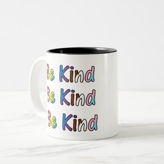 Tasse 2 Couleurs Be Kind (Devant gauche)