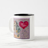 Tasse 2 Couleurs "Be Mine" Sweet Nostalgale Valentine (Devant gauche)