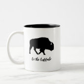 Tasse 2 Couleurs Be the Buffalo Silhouette (Gauche)