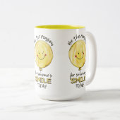 Tasse 2 Couleurs "Be The Reason" (Soyez la raison) (Devant droit)