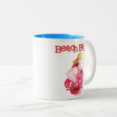 Tasse 2 Couleurs "Beach Babe" (Devant droit)