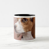 Tasse 2 Couleurs Beagle (Centre)