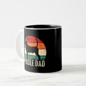 Tasse 2 Couleurs Beagle papa (Devant gauche)