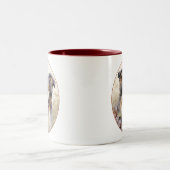 Tasse 2 Couleurs Beau berger australien (Centre)