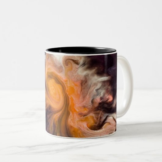 Tasse 2 Couleurs Beau Cosmos (Devant droit)