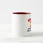 Tasse 2 Couleurs Beau et espagnol (Centre)