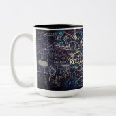 Tasse 2 Couleurs Beau graffiti (Gauche)