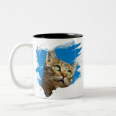 Tasse 2 Couleurs Beau Kitten (Gauche)