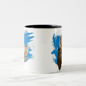 Tasse 2 Couleurs Beau Kitten (Centre)