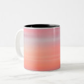 Tasse 2 Couleurs Beau Paysage marin (Devant gauche)