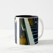 Tasse 2 Couleurs Beau piano (Devant droit)