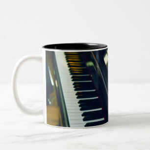 Tasse 2 Couleurs Beau piano