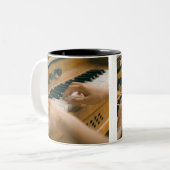 Tasse 2 Couleurs Beau piano (Devant gauche)