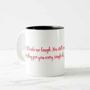 Tasse 2 Couleurs Beau sel pour la Saint Valentin