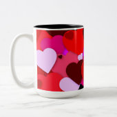 Tasse 2 Couleurs Beaucoup d'amour (Gauche)