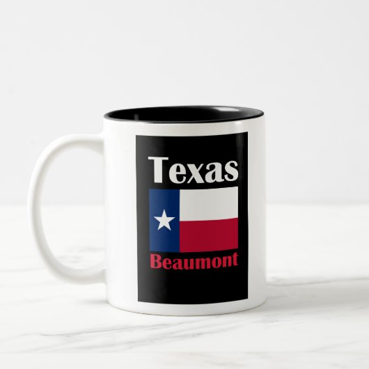 Tasse 2 Couleurs Beaumont TX (Gauche)