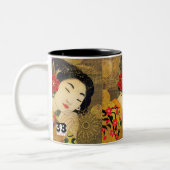 Tasse 2 Couleurs Beauté asiatique (Gauche)