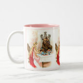 Tasse 2 Couleurs Beauté dans le rose et la bête (Gauche)