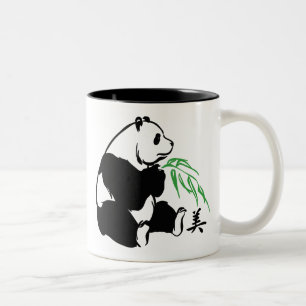Tasse 2 Couleurs Beauté de panda