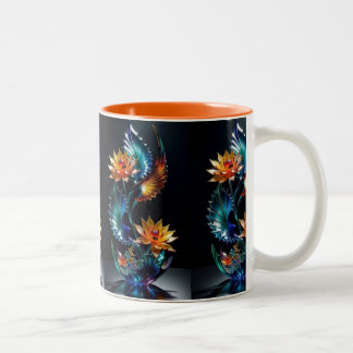 Tasse 2 Couleurs Beauté florissante : Enchantement de la Coupe Flor