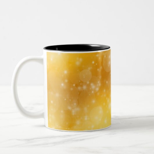 Tasse 2 Couleurs Beauté Jaune (Gauche)