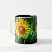 Tasse 2 Couleurs Beauté Tournesol (Devant gauche)